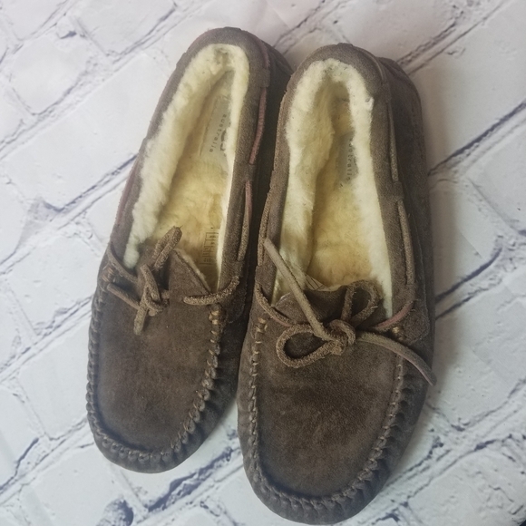 Ugg Dakota 5612 brown suede slippers - Picture 9 of 11